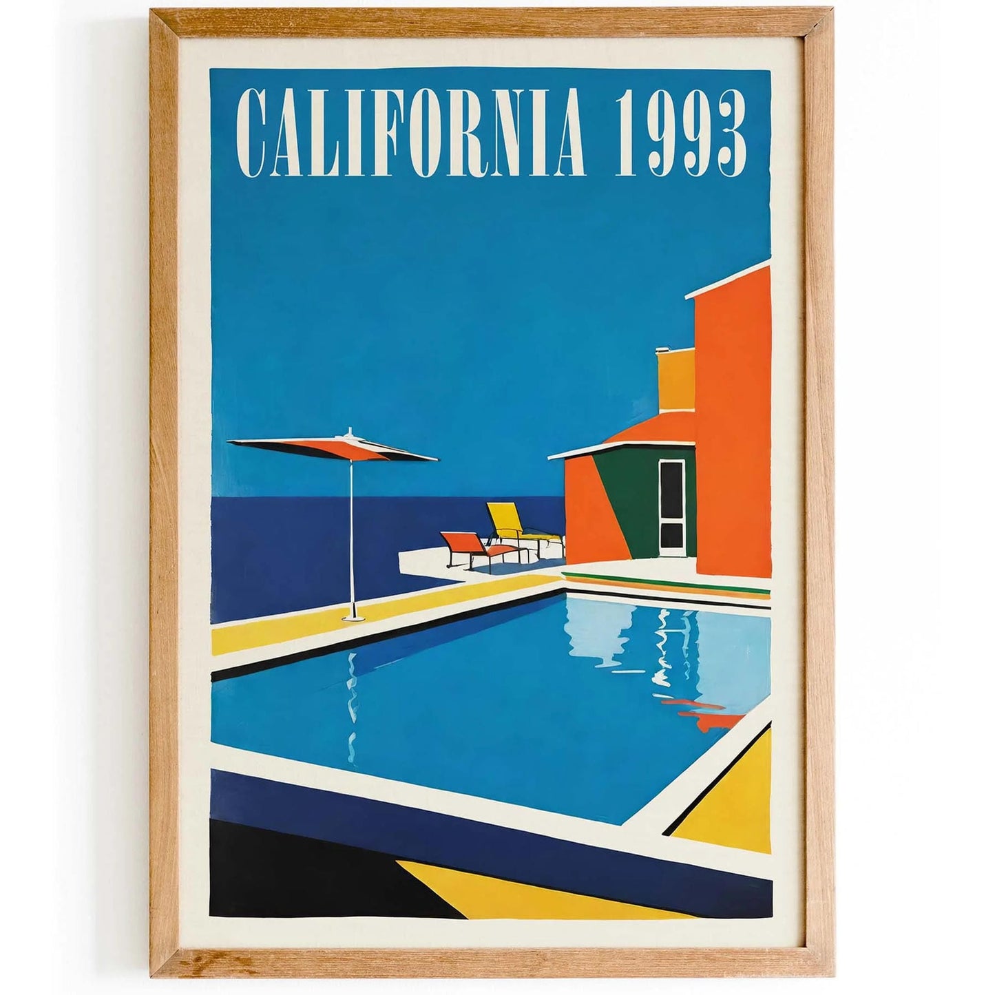 California Poolside Vibes 1993