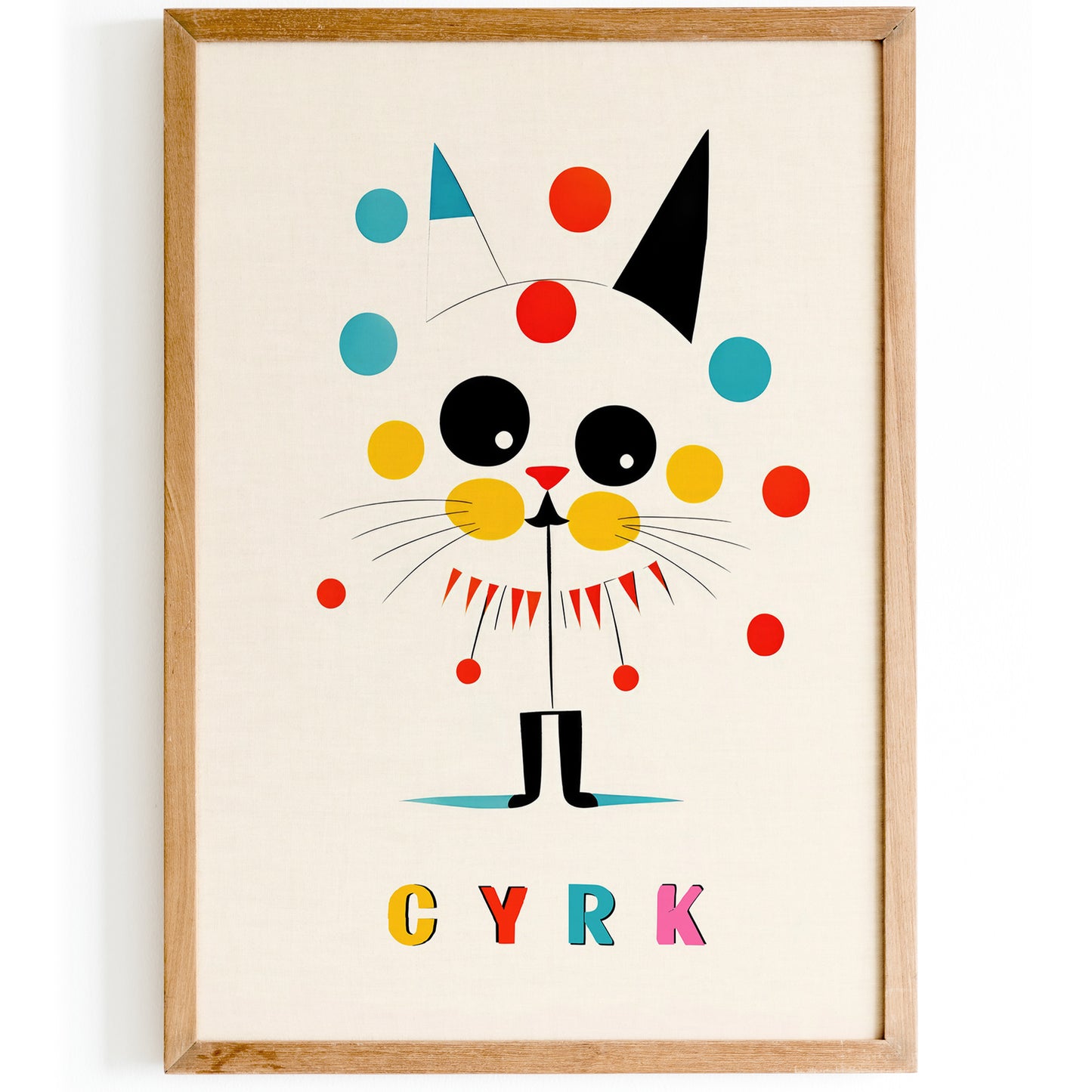 CYRK - Cute Polish Circus Poster