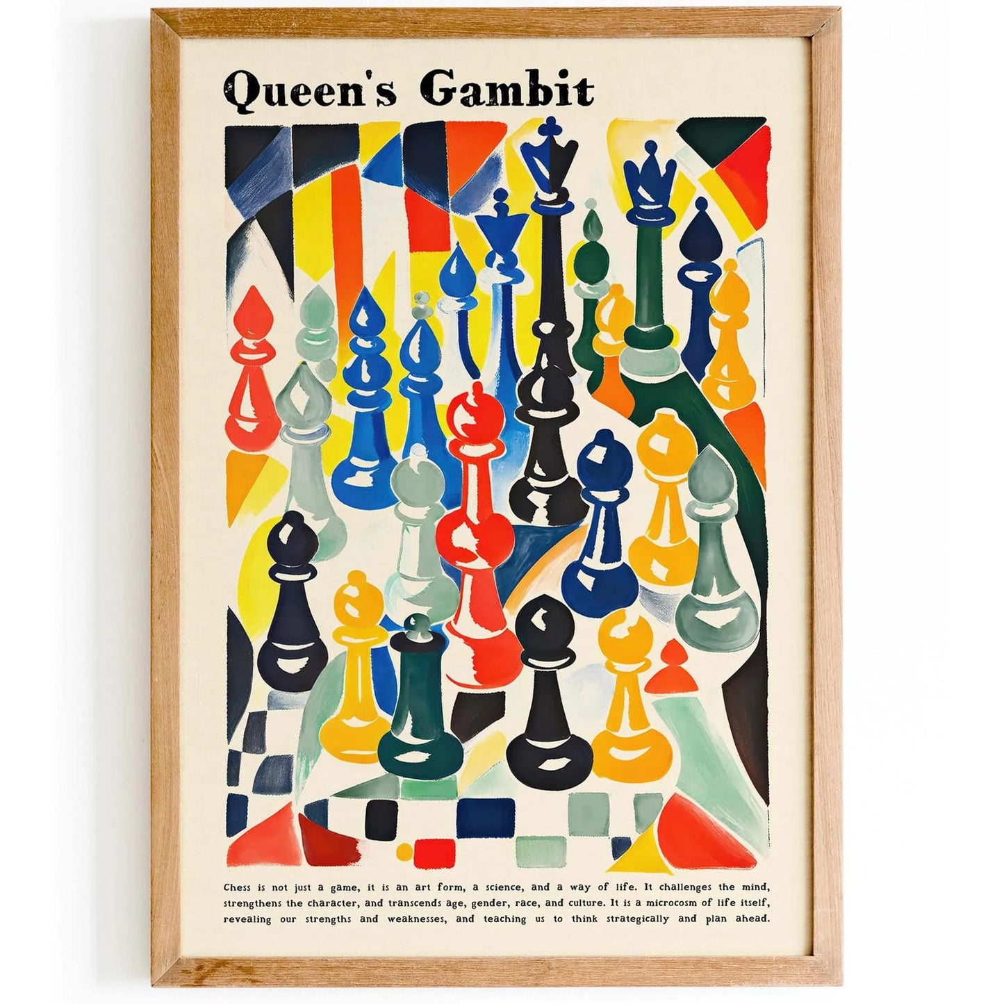 Queen’s Gambit Poster Print