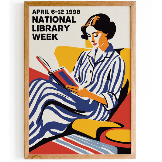 Library Week Poster Print