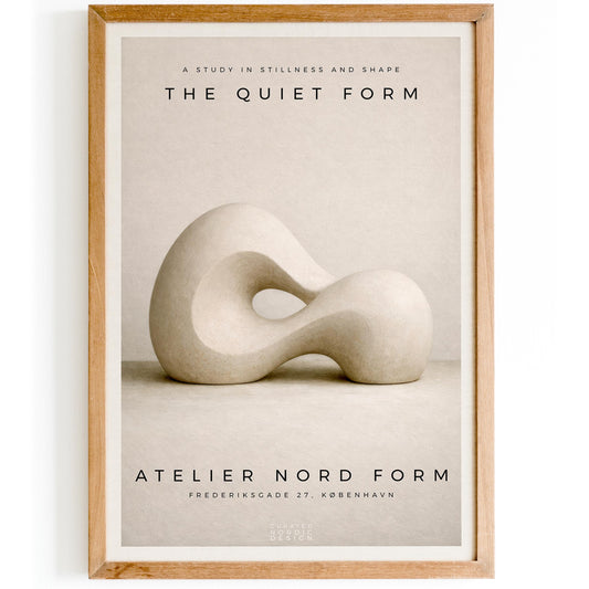 The Quiet Form Nordic Exhibition Print