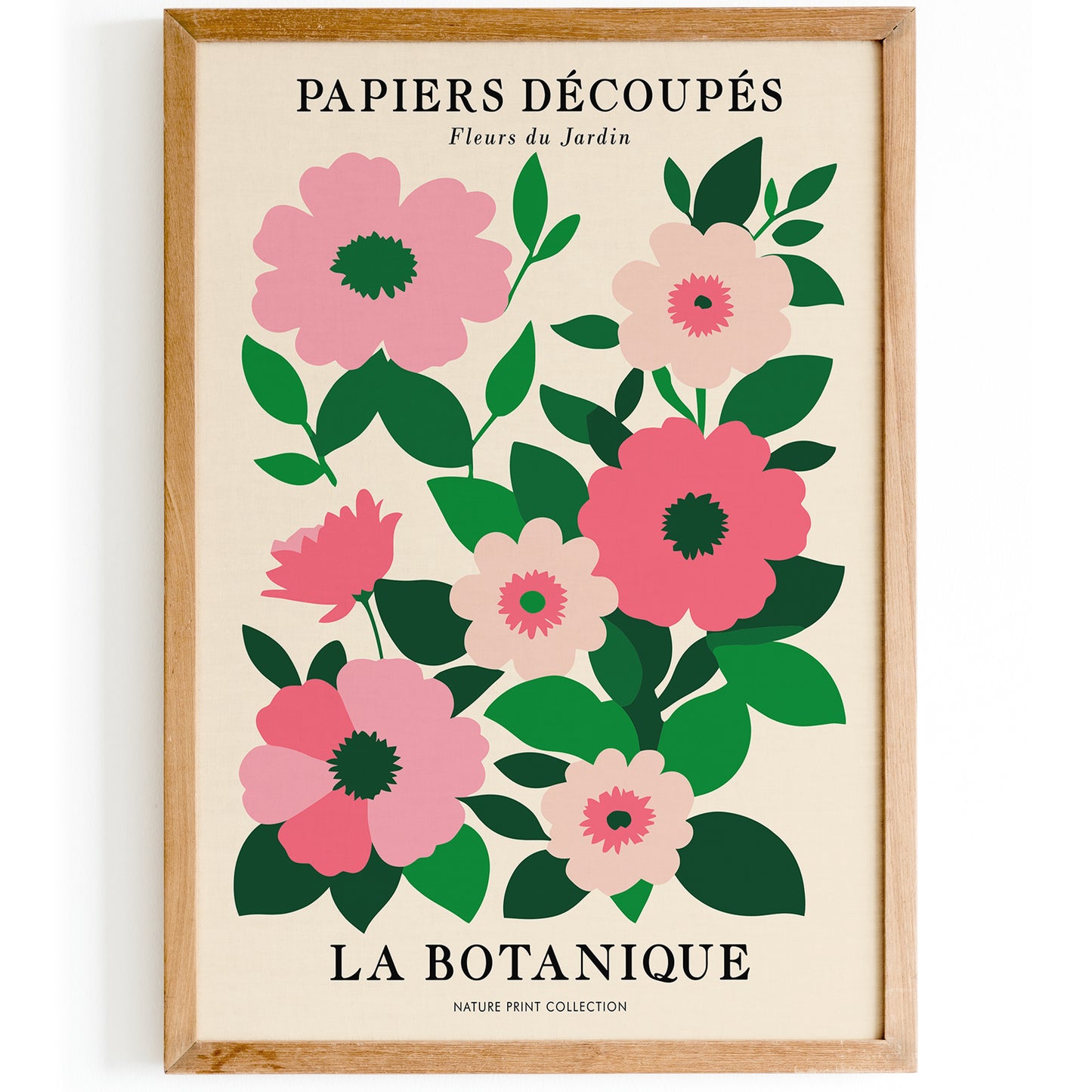 Fleurs du Jardin Nature Print