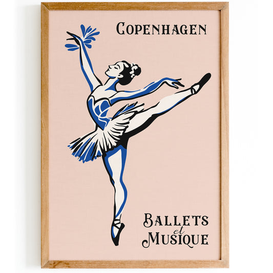 Copenhagen Ballet et Musique Poster