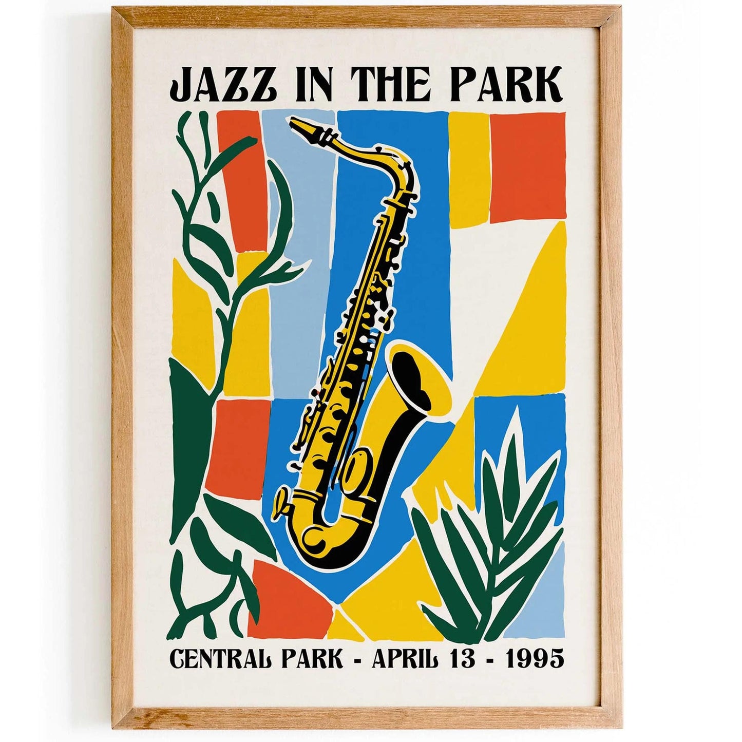 Central Park Jazz Wall Art