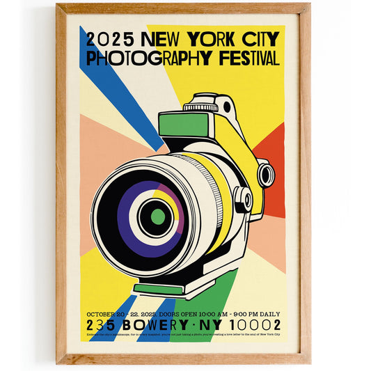 New York Photography Festival Poster