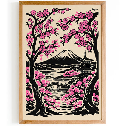 Japan Travel Poster