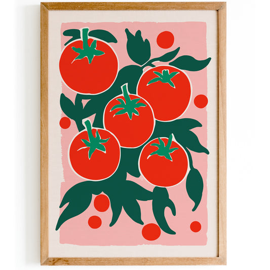 Artfully Tomatoes Wall Art Print