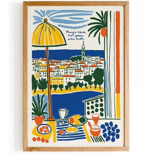 Italian Scenic Wall Art Poster