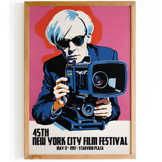 New York City Film Festival Wall Art Pop Art 2024 Collection