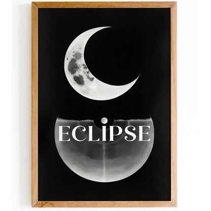Eclipse Black Moon Magic Poster