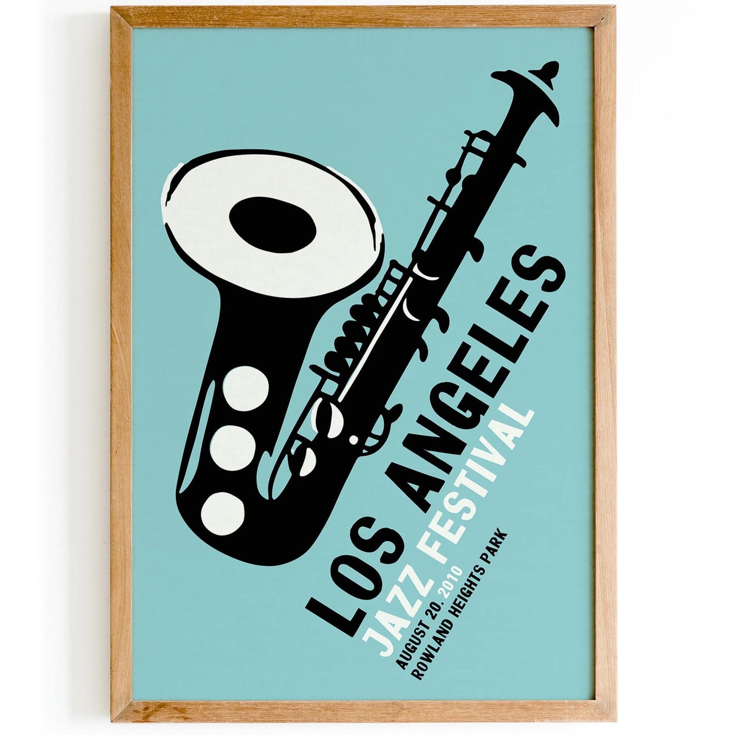 Los Angeles Jazz Festival 2010 Poster