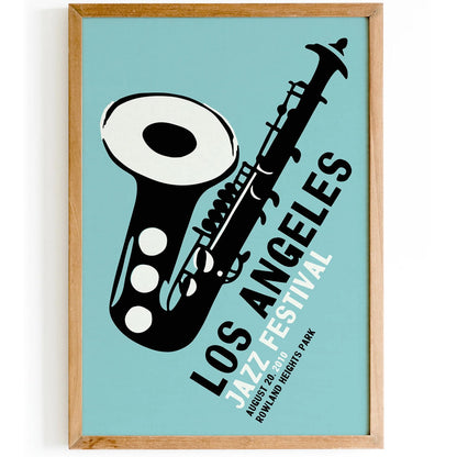 Los Angeles Jazz Festival 2010 Poster