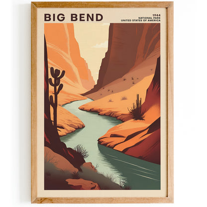 Big Bend National Park Poster