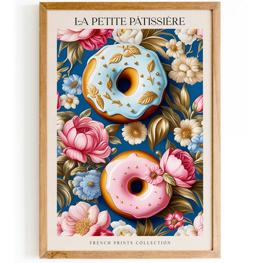 La Petite Pâtissière Wall Hanging - French Bakery Art Print