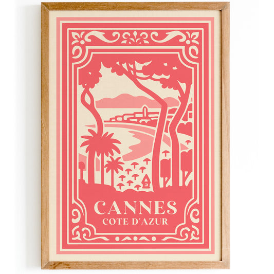 Cannes Cote d Azur Poster