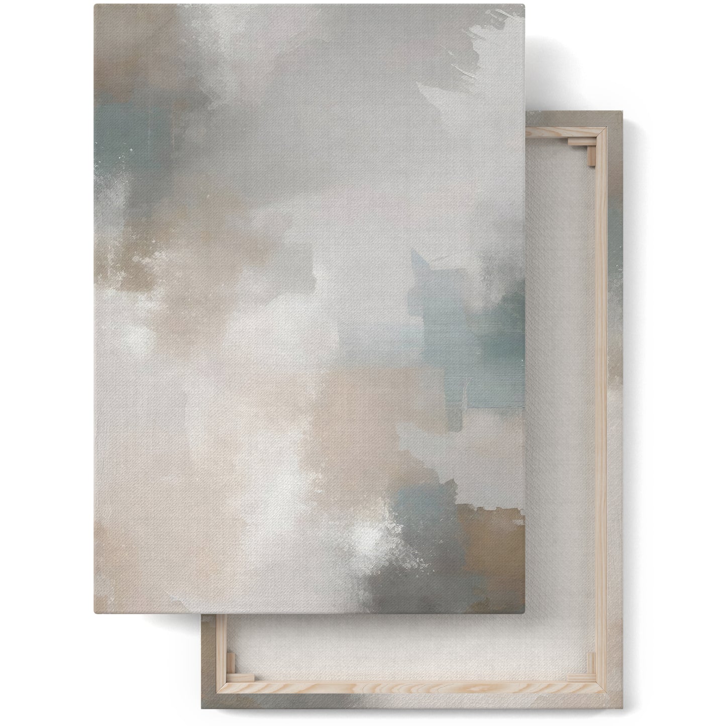 Minimalist Neutral Tones Canvas Art