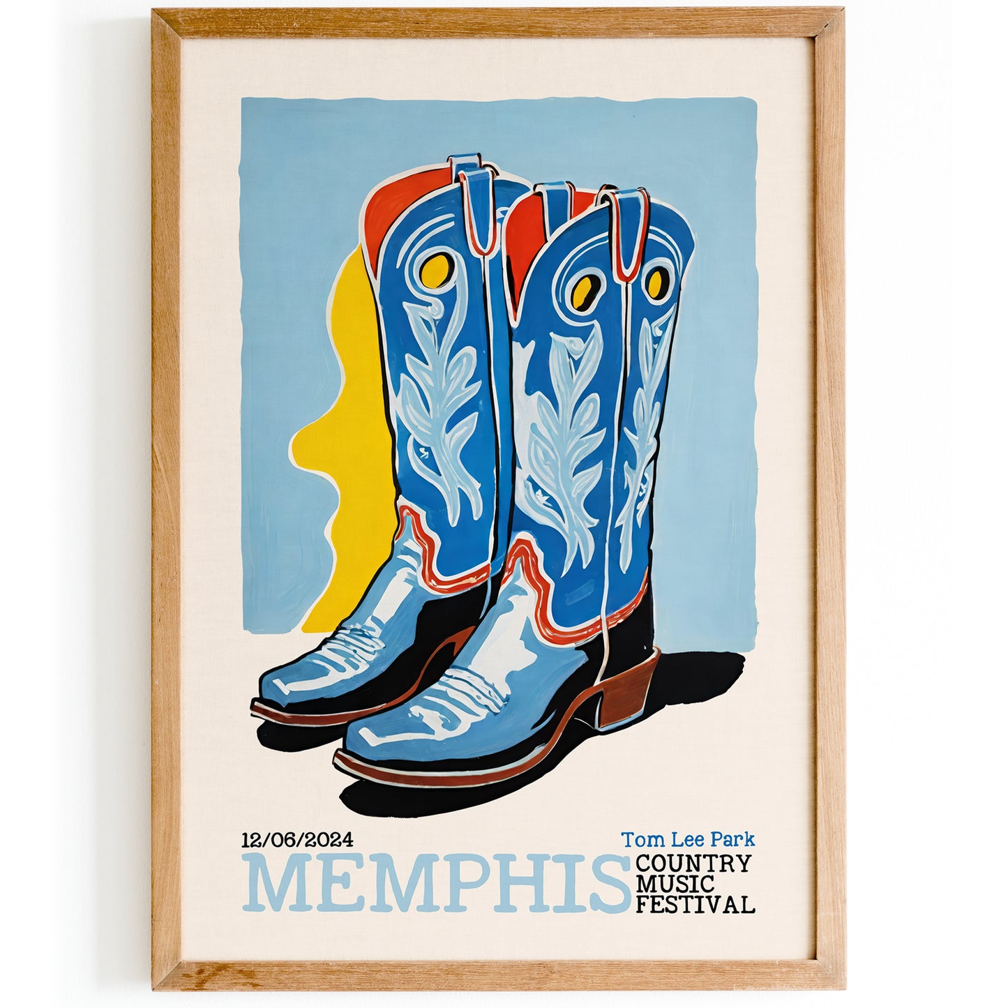 Memphis Country Music Festival Print