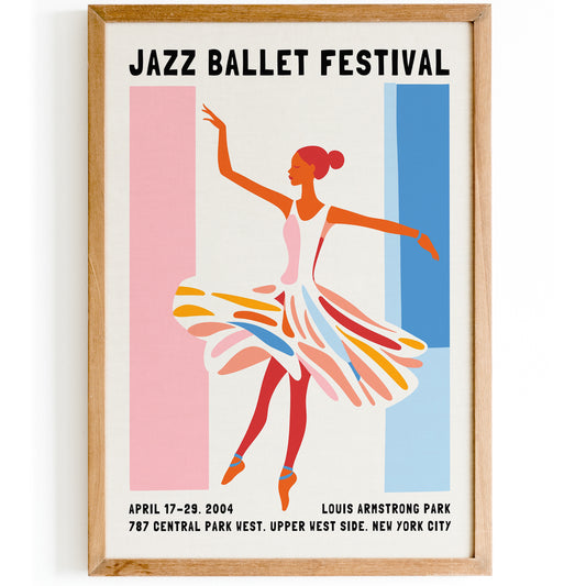 NYC Jazz Ballet Festival 2004 Poster