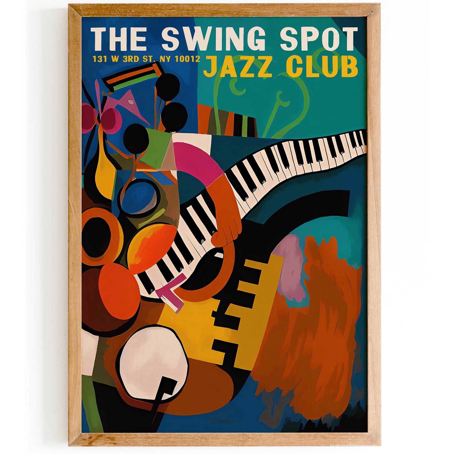 The Swing Spot - NYC Jazz Club Poster