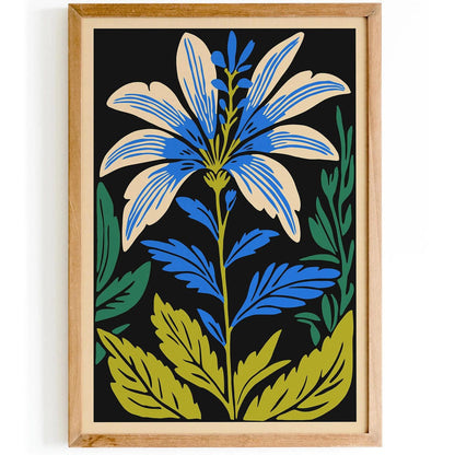 Botanical Art Print for Kitchen Wall Decor