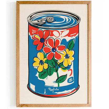 Pop Art Can - Rustelo Poster