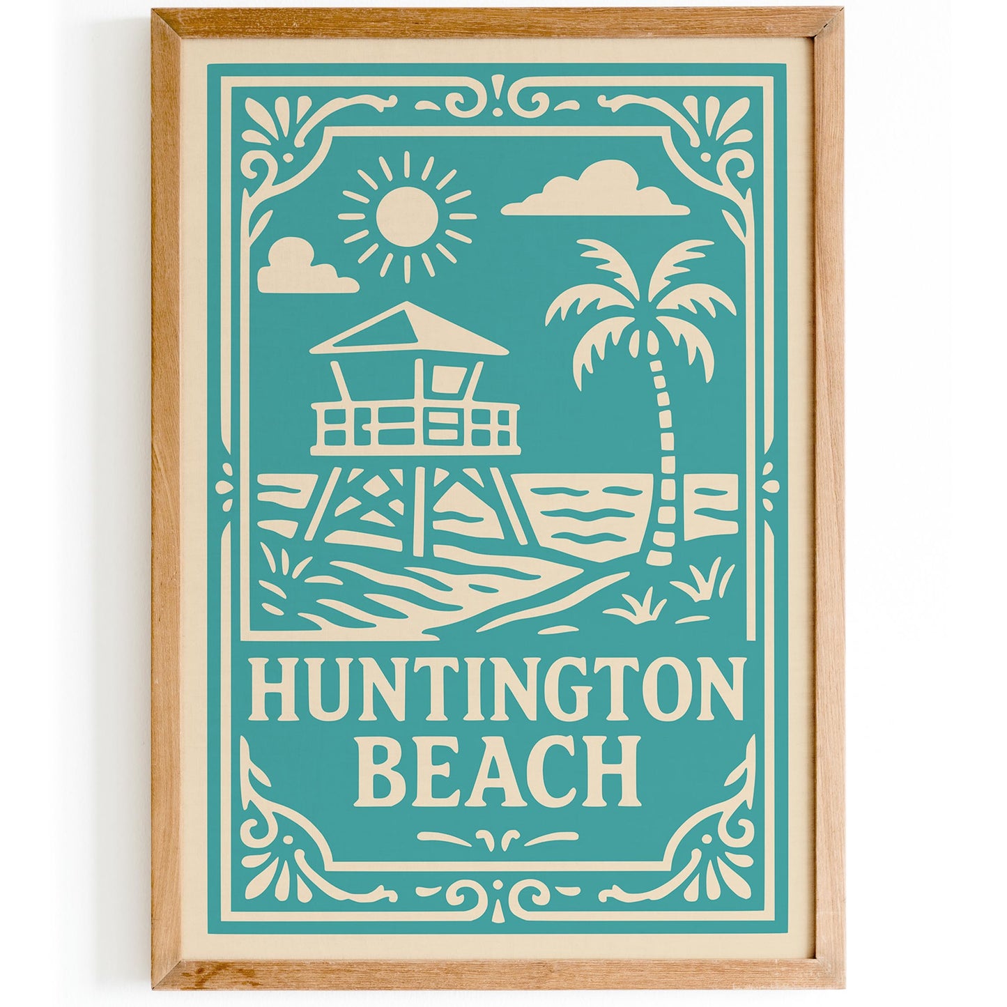 Huntington Beach Poster