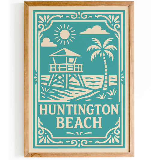Huntington Beach Poster