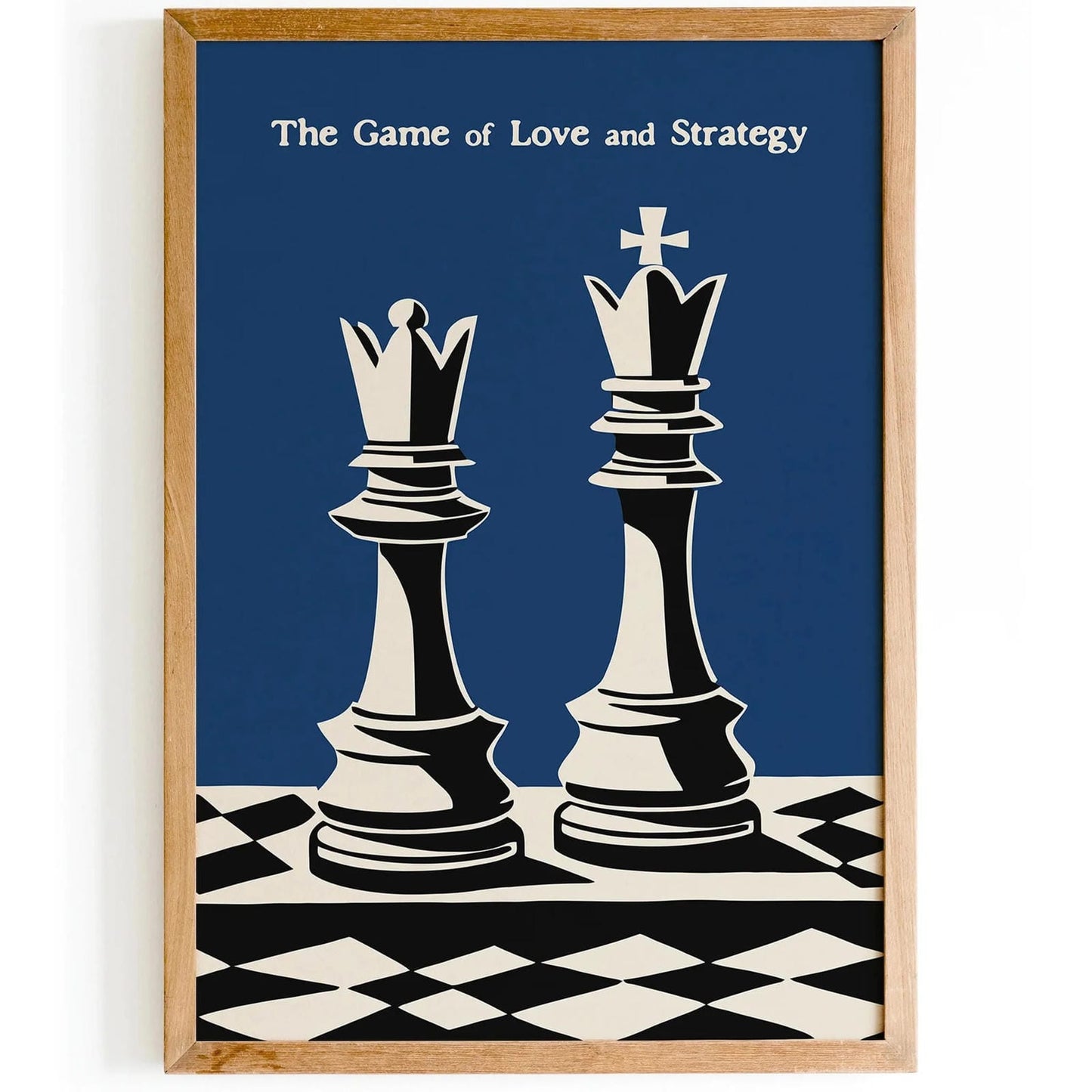 Chess The Game of Love and Strategy Poster