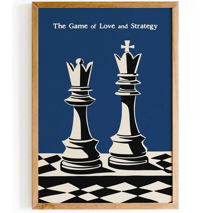 Chess The Game of Love and Strategy Poster