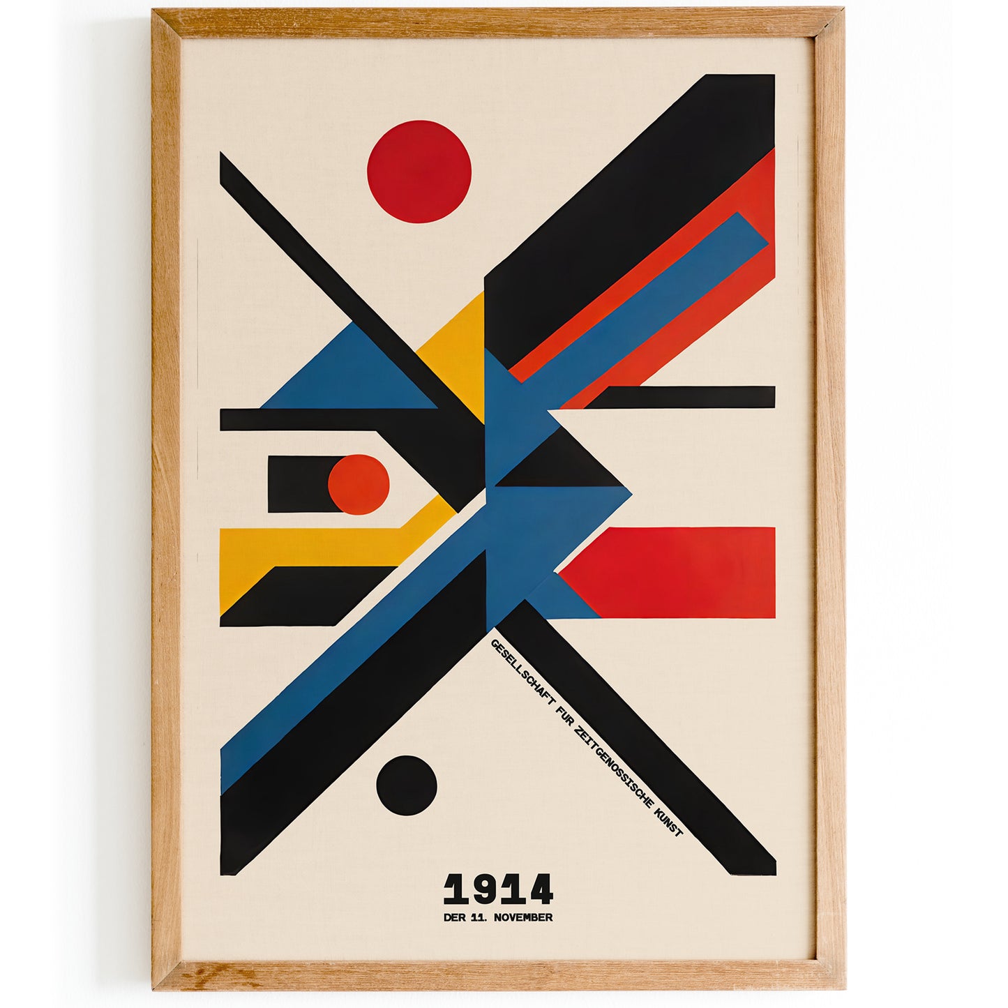 1914 November Bauhaus X Poster