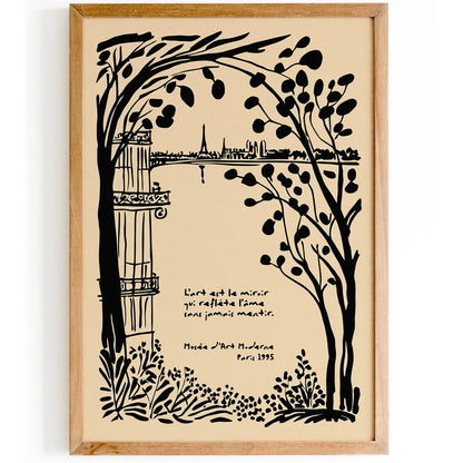 Paris Museum Art Print