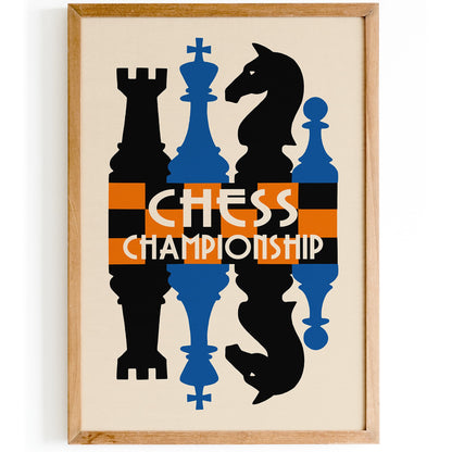 Chess Championship Poster
