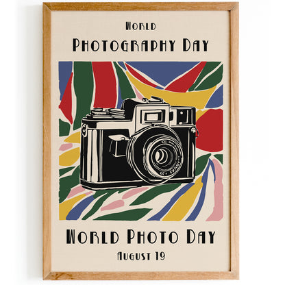 World Photography Day Art Print