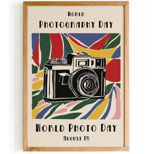 World Photography Day Art Print