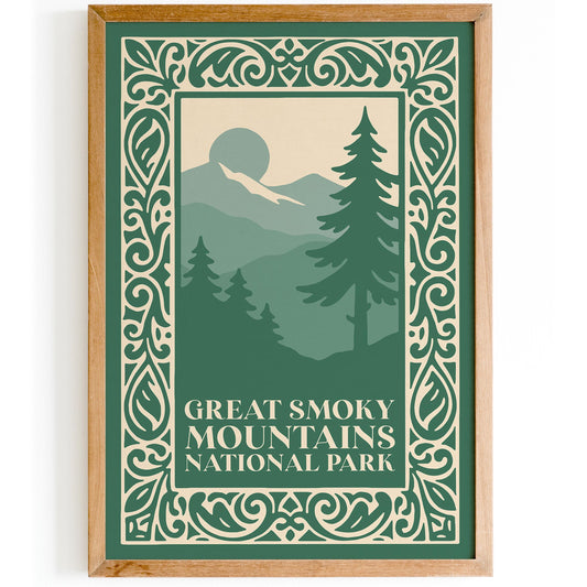 Great Smoky Mountains National Park Poster
