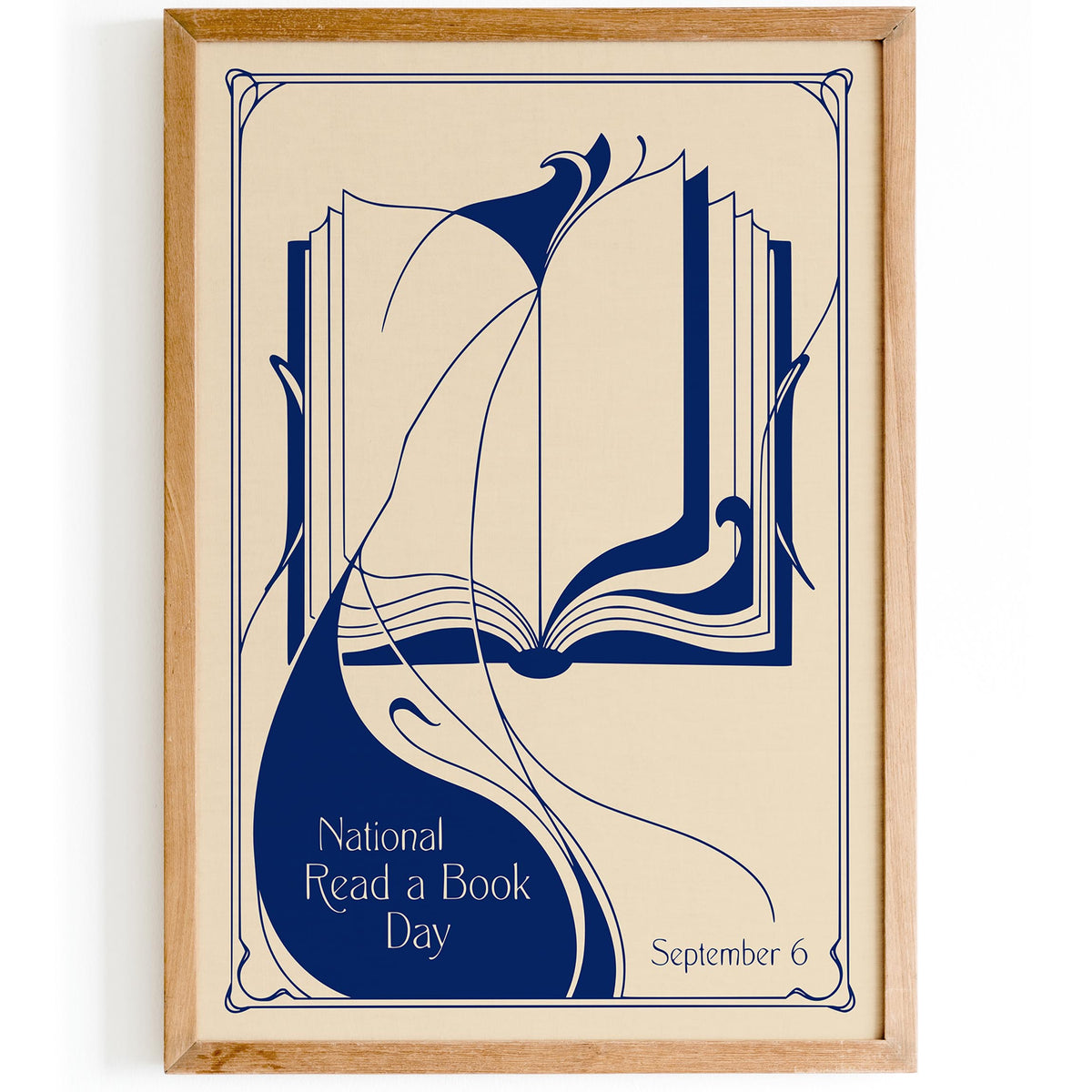 National Read a Book Day Poster