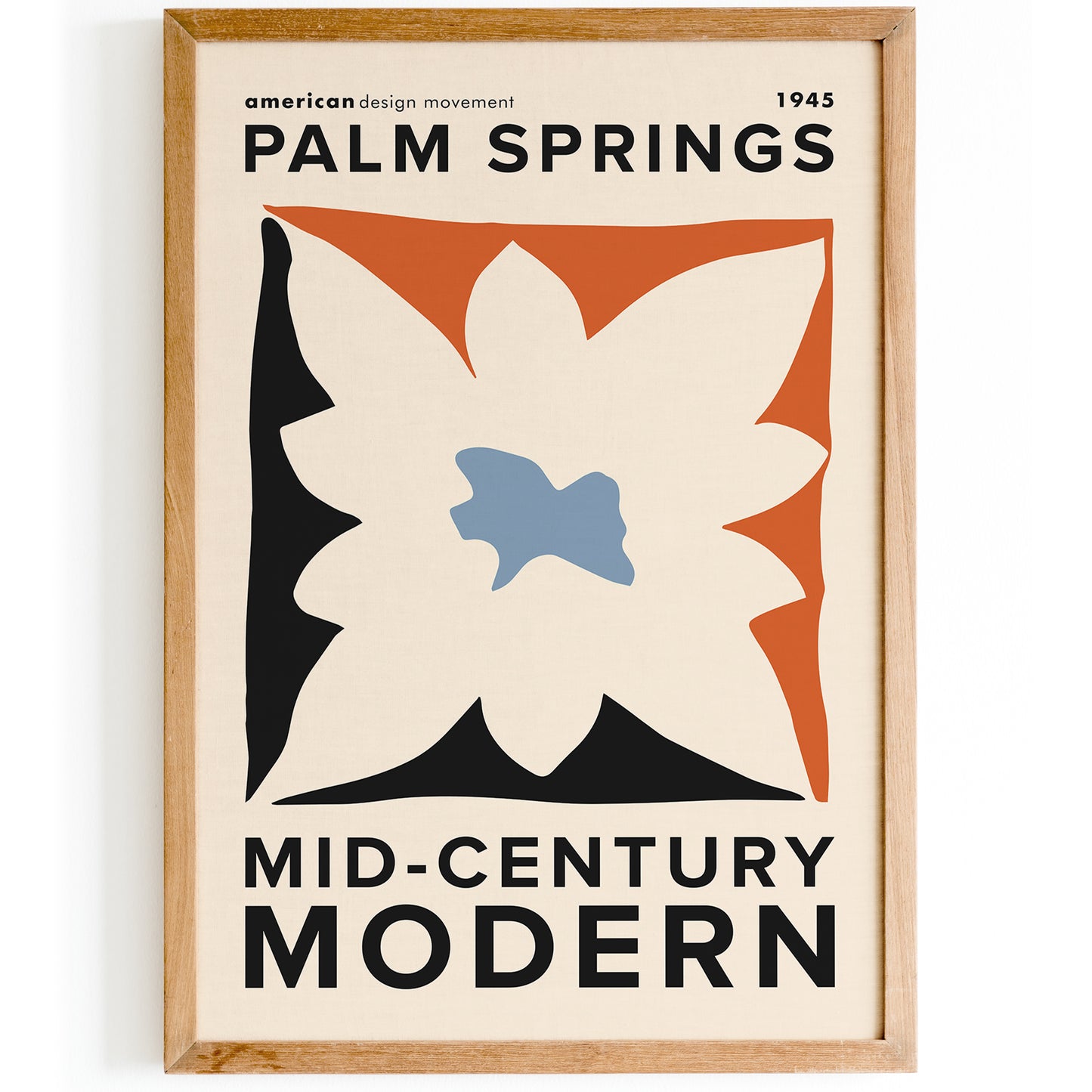 Mid Century Modern Poster Print