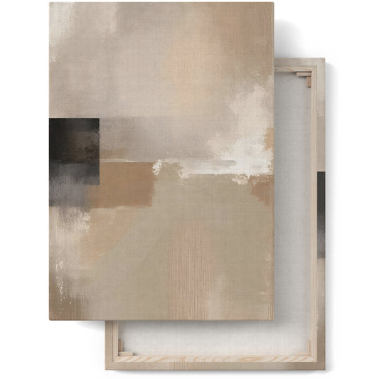 Chic Minimalism: Abstract Canvas Print