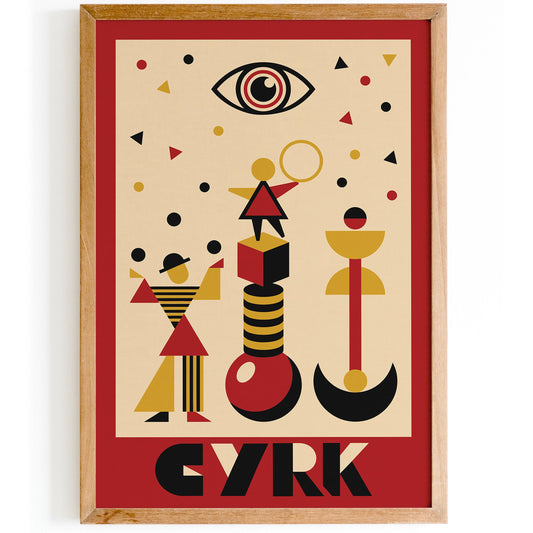 Polish Circus Vintage Poster