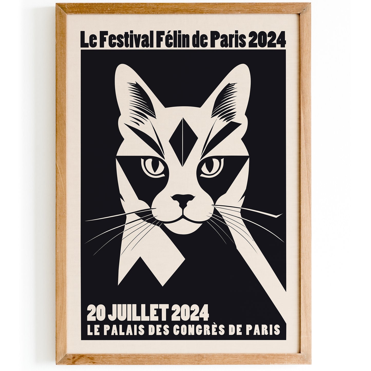 French Cat Exhibition 2024 Poster