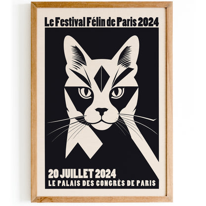French Cat Exhibition 2024 Poster