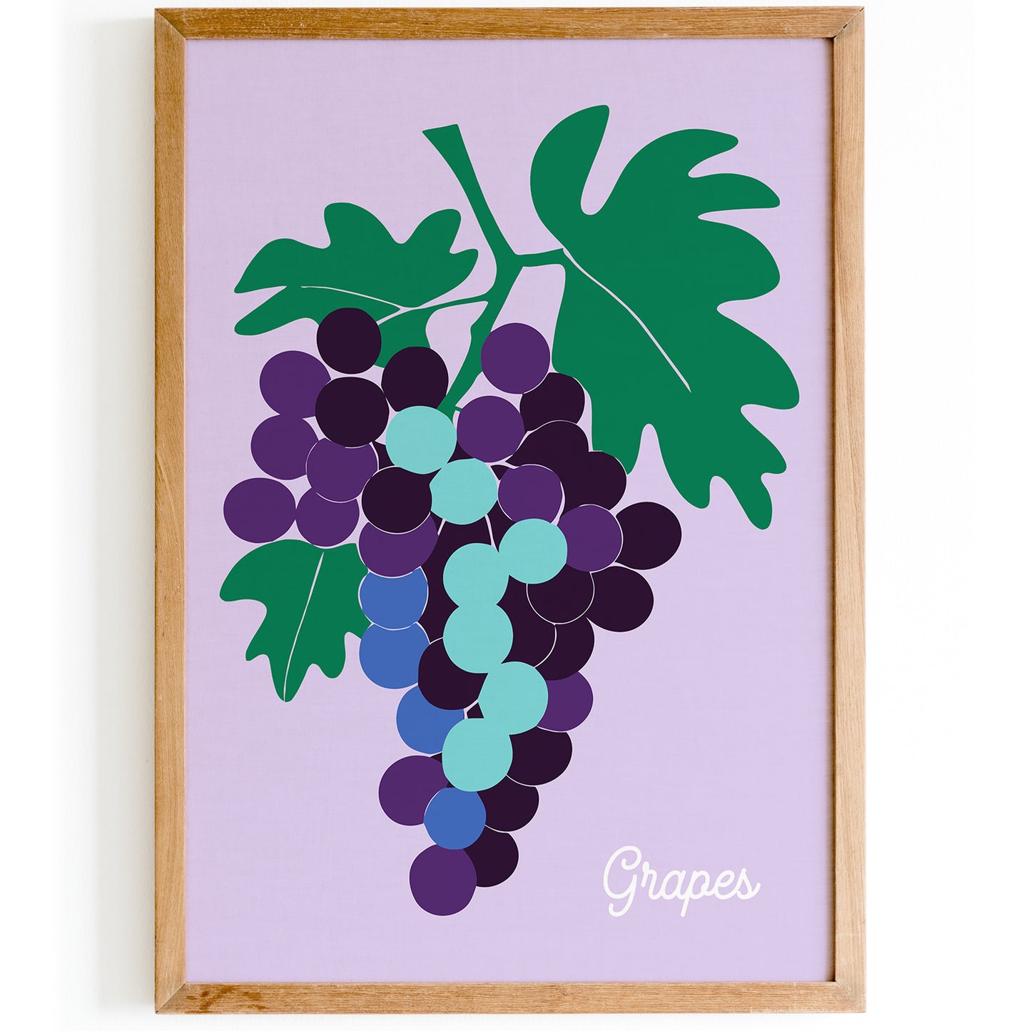 Grapes Fruit Kitchen Art Print