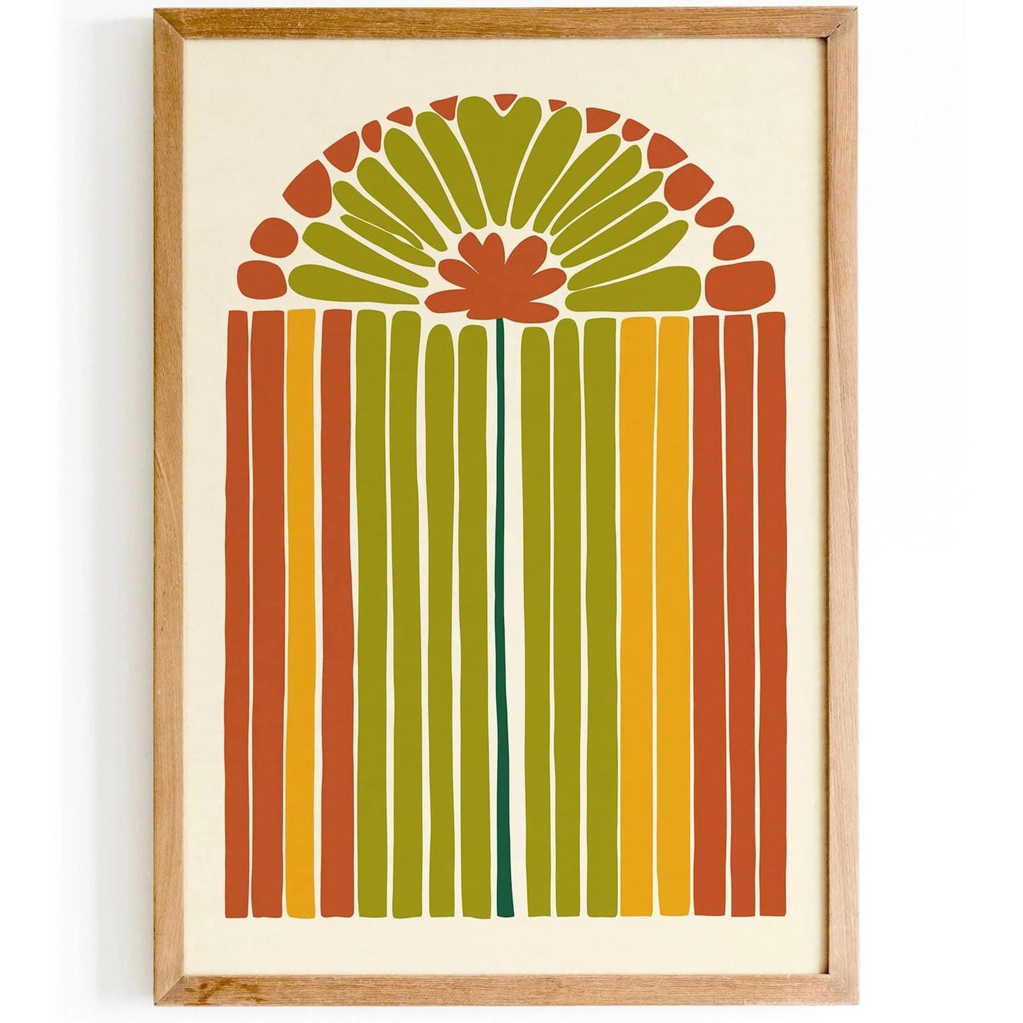 Retro Boho Chic Art Print for Home Decor