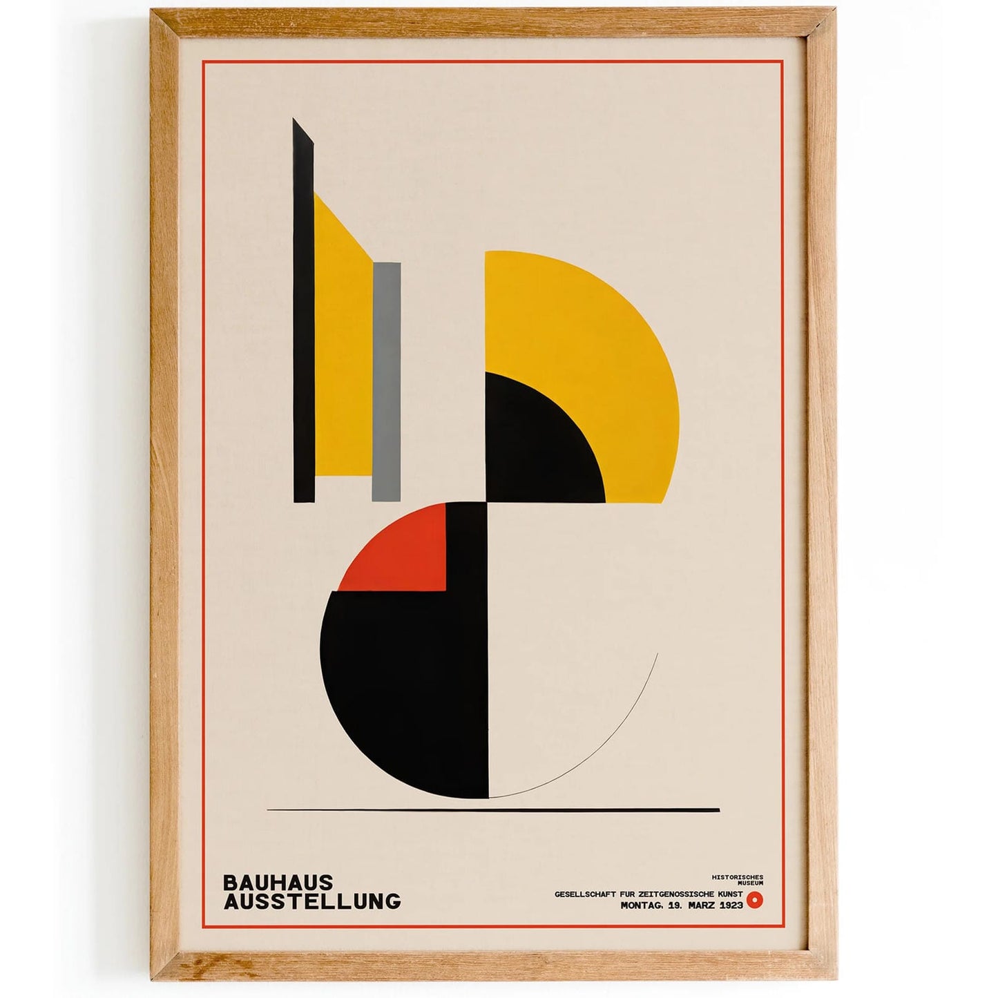 Minimalist Bauhaus Poster