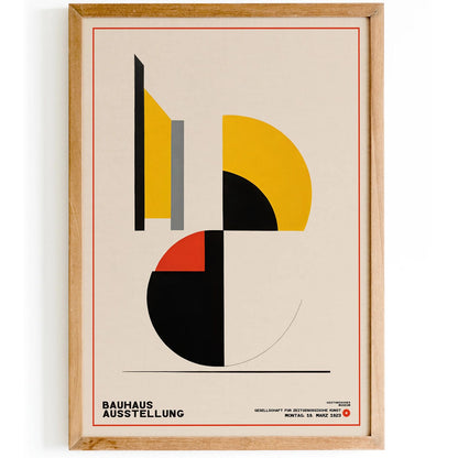 Minimalist Bauhaus Poster