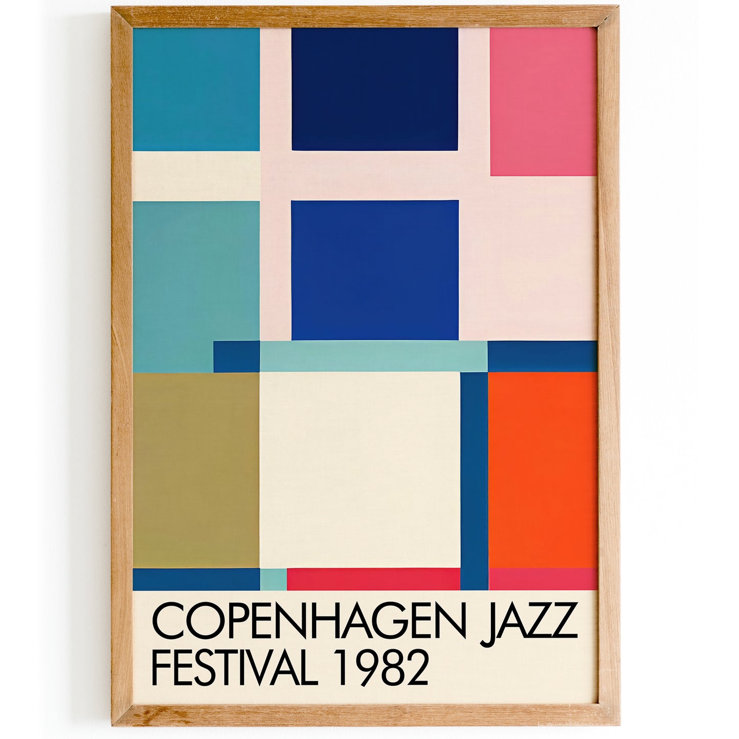 Copenhagen Jazz Festival Modern Wall Art