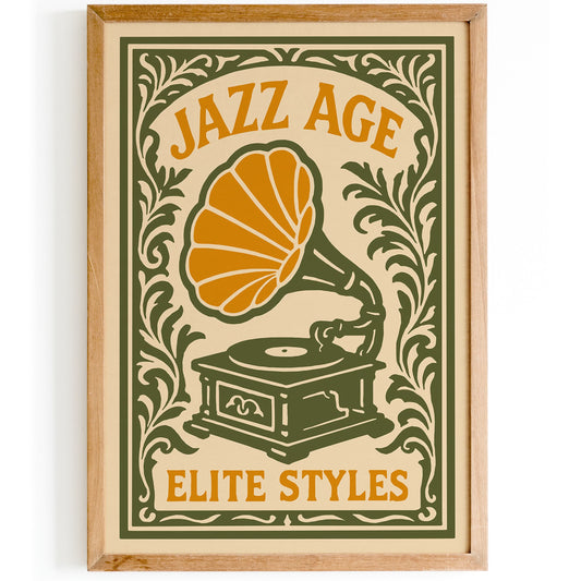 Jazz Age Music Poster 2026