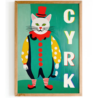 Vintage Polish Circus Poster