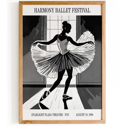 Ballet Festival Poster Print