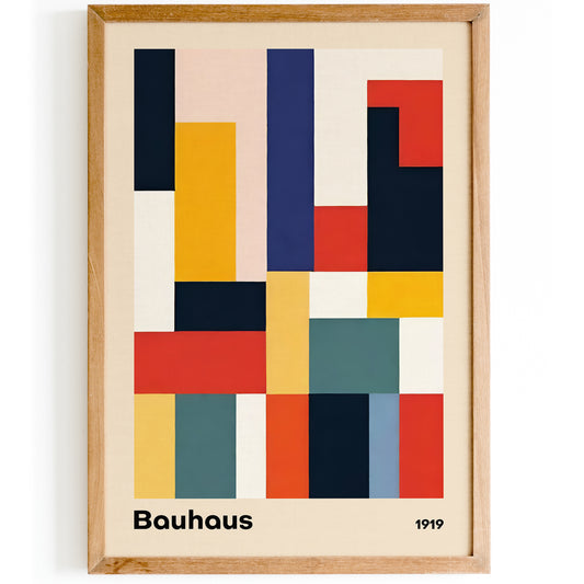 Future Formations Bauhaus Poster